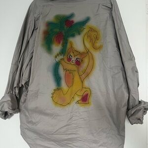 Art Basel Gray Pullover Jacket